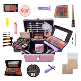 Maleta De Maquiagem 3d Jasmyne 96 Completa Kit Profissional 