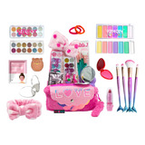 Maleta De Maquiagem Completa Infantil Princesinha