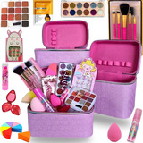 Maleta De Maquiagem Completa Princesinha Infantil C Unhas