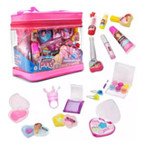 Maleta De Maquiagem Infantil Anti Alérgica Atóxica Fashion
