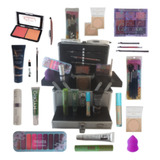 Maleta De Maquiagem Jasmyne 105 Frasqueira Make Completa 