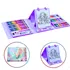 Maleta De Pintura Infantil Para Colorir Com Desenhos 208 Pçs