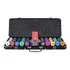Maleta De Poker 500 Fichas 11 5gms Abs Prime