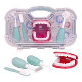 Maleta Dentista Brinquedo Educativo Cuidando Dos Dentinhos