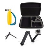 Maleta Grande Case Transporte Gopro Go Pro 3 Way Bastão Boia