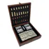 Maleta Kit 3 Jogos Dominó / Xadrez / Poker Rmt1951