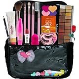 Maleta Kit Completo De Maquiagem Cor Profissional -PELE MORENA-