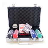 Maleta Kit Jogo Poker 200 Fichas