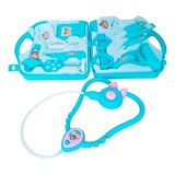 Maleta Médica Enfermeira Infantil Rosa Small Doctor Cor Azul