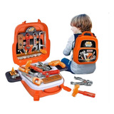 Maleta Mochila Didática Lancheira Infantil Ferramentas Brinq