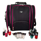 Maleta Mochila P 120 Esmaltes Cosmético Manicure Lançamento