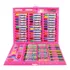 Maleta Pintura Infantil P  Colorir Kit Escolar Estojo 150pc