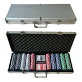 Maleta Poker 500 Fichas Kit Completo