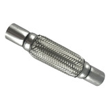 Malha Flexível Inox 304 P Escape 2 Polegadas Com 30cm