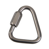 Malha Rápida Link Delta Mosquetão 6 Mm Em Aço Inox Náutico
