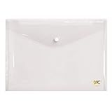 Malote A4 Transparente Com Botão DAC 653PP TR
