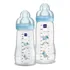 Mam Kit De Mamadeiras Easy Active 270ml + 330ml 2 Unid Azul
