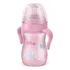 Mamadeira Com Alça Super Evolution 240ml Rosa   Lillo