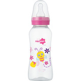 Mamadeira Neopan Panforme 250ml Bico Redondo Conv Rosa
