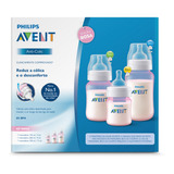 Mamadeira Philips Avent Classic 0 A 6 Meses   Rosa