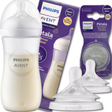 Mamadeira Philips Avent Pétala 330 Ml 3m 2 Bicos 6m