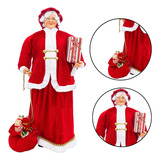 Mamãe Noel Enfeite Natal Boneca 110cm Decoração Natalina