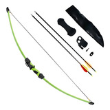Man Kung Juvenil Rb015gn Recurvo Verde Ambidestro