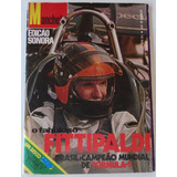 Manchete Edição Sonora Fittipaldi Campeão Bloch 1972 C disc