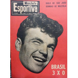 Manchete Esportiva No 134 Bloch Editora Copa Do Mundo 1958