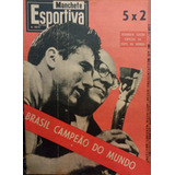 Manchete Esportiva No 138 Bloch Editora Copa Do Mundo 1958
