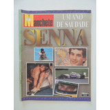 Manchete Histórica Ayrton Senna Um Ano