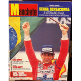 Manchete Num 2034 4 91 Senna Rolls roice Trump