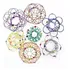 Mandala Tridimensional Anti Stress Cesta Metal 36 Formato