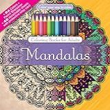 Mandalas  Color Your Way To Calm  With Relaxation Music CD Included For Stress Relief 