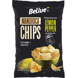 Mandioca Chips Sabor Lemon Pepper 50g Belive