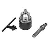 Mandril De Broca YWBL WH 1 2 20UNF Mandril De Chave De 1 5 13 Mm Com Adaptador De Haste Redonda SDS Conversor De Martelo Elétrico Chave De Mandril De Broca