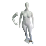Manequim Barato Feminino Branco Com Pose Base P Loja