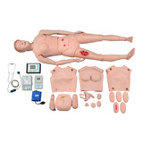 Manequim Bissex Adulto Avançado 170cm Habilidades Enfermagem
