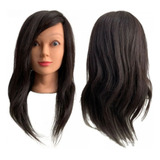Manequim Boneca Cabelo Para Treino 100 Natural Suporte