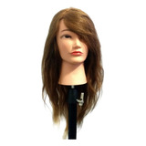 Manequim Cabeça De Boneca 100 Natural Suporte Brinde