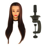 Manequim Cabeça De Boneca Corte Treino Para Cabeleireiro
