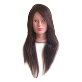 Manequim Cabeça De Boneca Mista 80 Natural Brinde Oferta