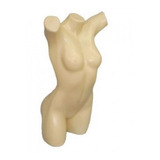 Manequim Expositor Lingerie Bege