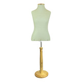 Manequim Feminino Forrado Busto Vestido Loja Confecção Tam38