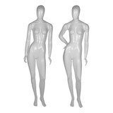 Manequim Feminino Pose Branco 3 Braços C Base