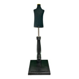Manequim Infantil Forrado Vitrine Pedestal Madeira Pintado
