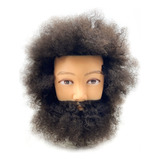 Manequim Profissional Masculino C Barba Cabelo 100 Natural