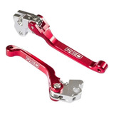 Manete Crf 230 Retrátil Dobra Inquebrável Par Motocross