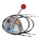 Manete De Comando 1 Motor Pretech Uflex Top 2 Cabos 38 Pés