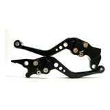 Manete Esportivo Alum Preto Com Reg Honda Cg 150 Freio Disco